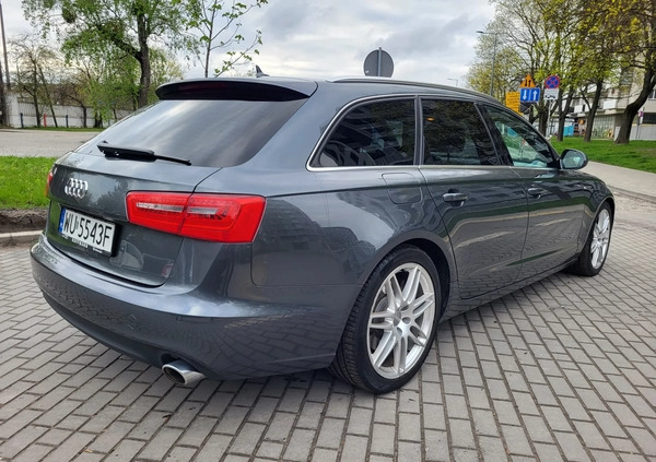 Audi A6 cena 83500 przebieg: 239466, rok produkcji 2012 z Warszawa małe 781